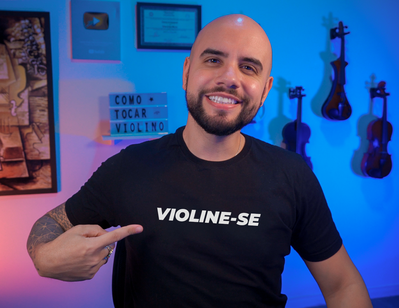 Camiseta Violine-se (editada)